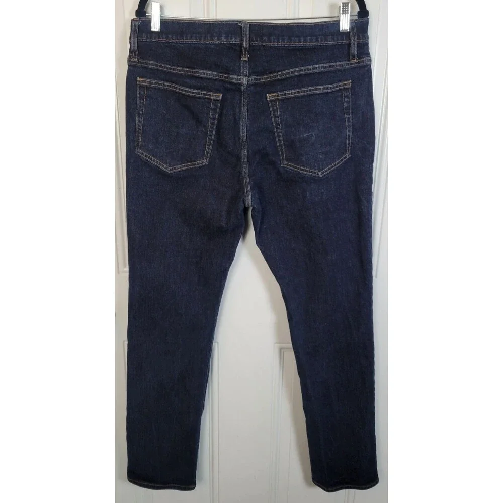 J. Crew Mens Flex Straight Leg Jeans Size 35x32